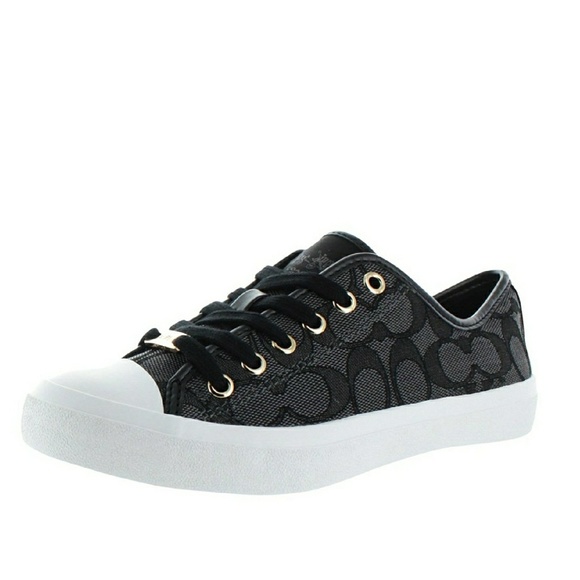 New! COACH Empire Signature Logo Sneakers Low Top - Picture 3 of 3
